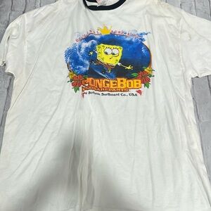 2x sponge bob shirt